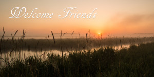 Marsh Sunrise - Welcome Friends