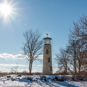 Asylum  Point Lighthouse - Winter