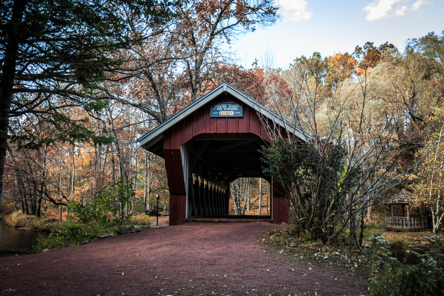 The Red Mill Covered Bridge Option 1