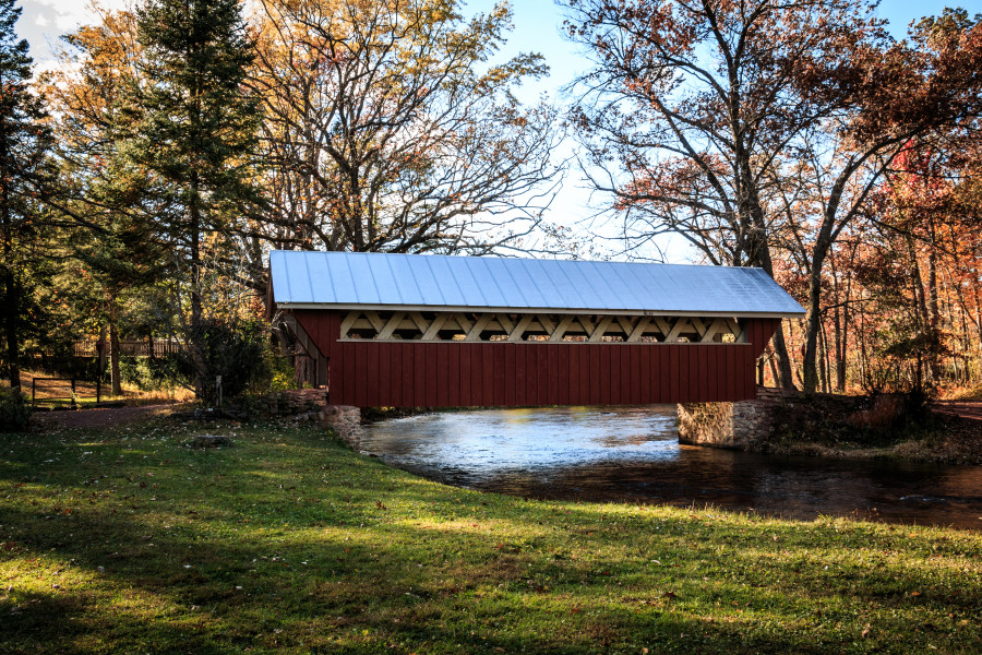 The Red Mill Covered Bridge Option 2