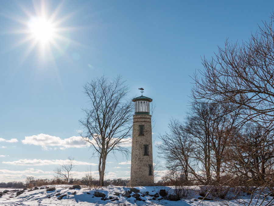 Asylum  Point Lighthouse - Winter