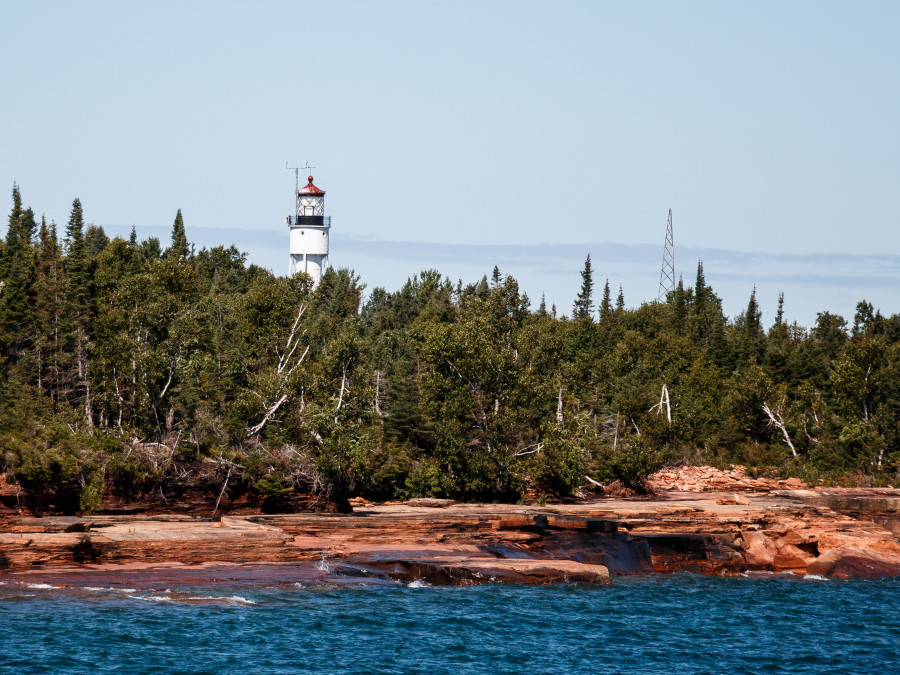 Devils Island Lighthouse - Horizontal